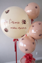 Charger l'image dans la galerie, Combo La totale - Ballon personnalisé + bouquet 5 ballons oversize