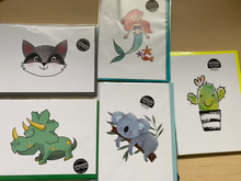 Charger l'image dans la galerie, Carte de Souhaits + Tatouage Temporaire- Pico Tatoo