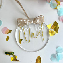 Charger l'image dans la galerie, Ornement de sapin personnalisĂ© đ