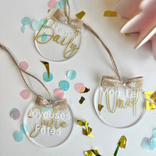 Charger l'image dans la galerie, Ornement de sapin personnalisĂ© đ