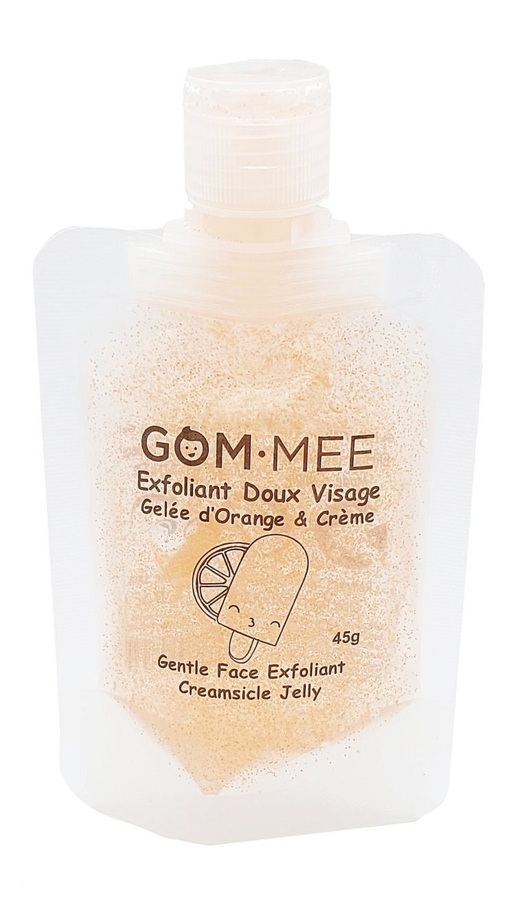 Exfoliant visage Gelée d'orange et crème