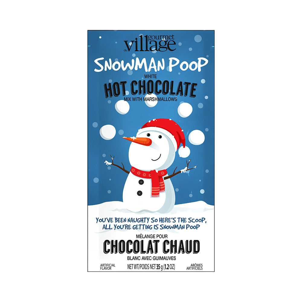 Chocolat chaud Noël- Snowman POOP