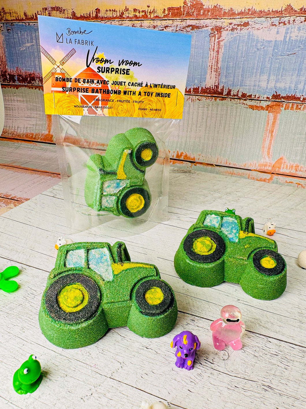 Bombe de bain Tracteur - La Fabrik