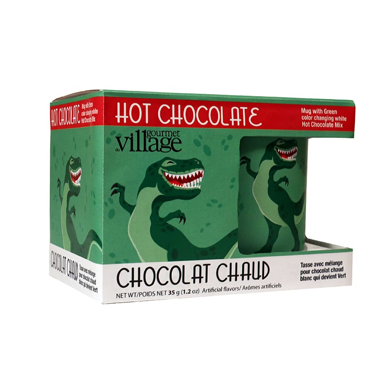 Ensemble de tasse cadeau Chocolat Chaud - Dino
