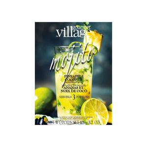 Mojito ananas et noix de coco - Gourmet du Village